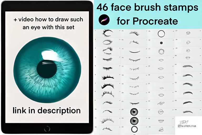 Top 15 Free Procreate Stamps