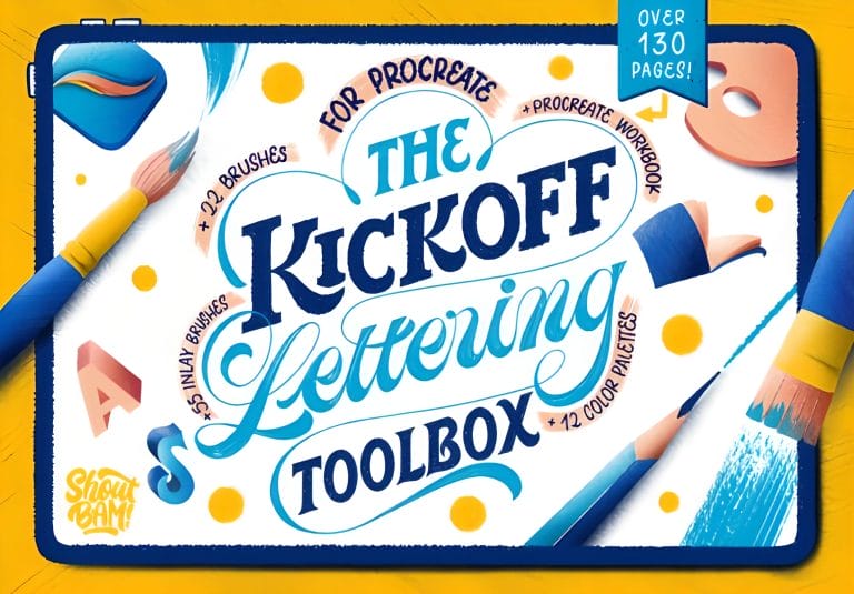 The KickOff Lettering Toolbox