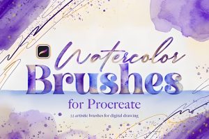 Read more about the article 15+ Best Procreate Watercolor Brush | Procreate Watercolor Brushes