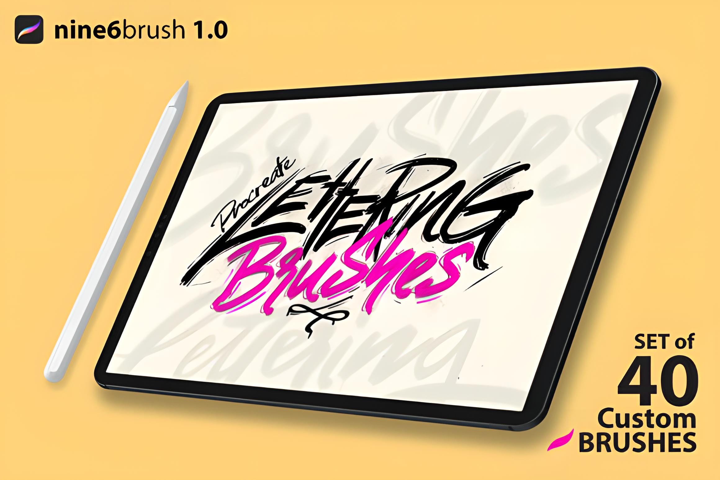 Read more about the article Nine6brush Procreate Lettering Brushes